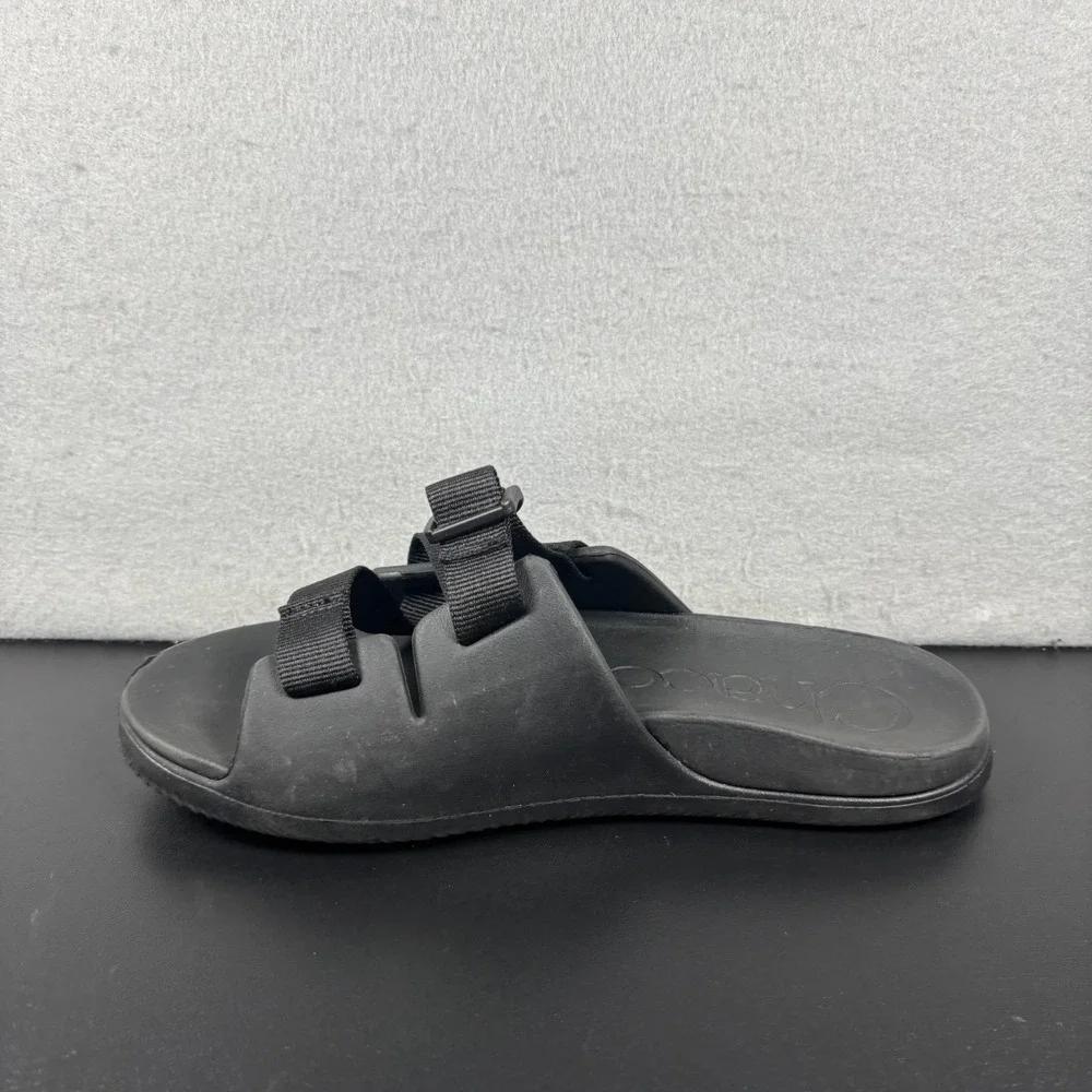 Chaco Kids Chillos Slide Sandals Black Size 6 Youth Boys Girls Slip On Shoes